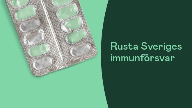 Rusta Sveriges immunförsvar