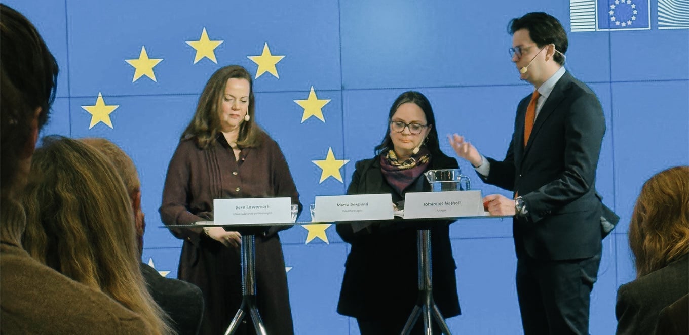 Panelen på seminariet