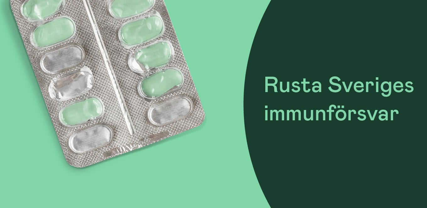 Rusta Sveriges immunförsvar