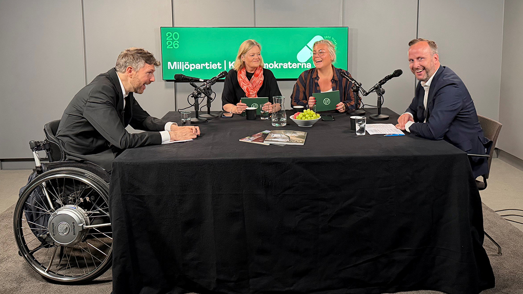 Nils Seye Larsen, Jenni Nordborg, Anna Charlotta Johansson och Christian Carlsson  