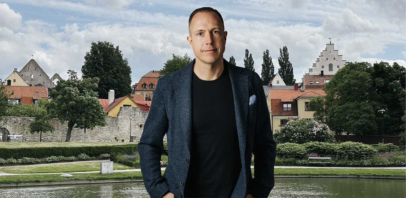 Peter Leander i Almedalen