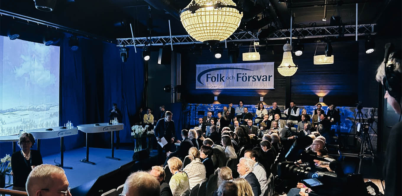 Folk och försvar seminarium