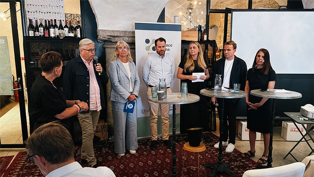 Deltagare på ett av seminarierna i Almedalen