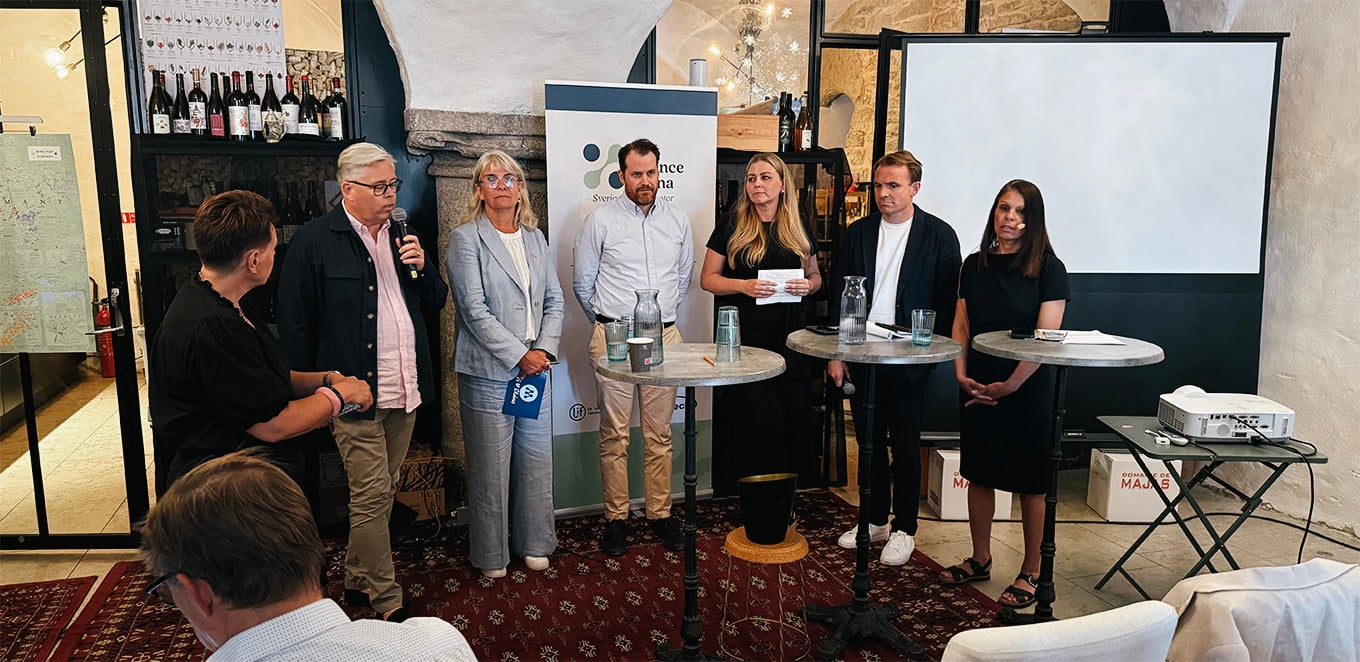Deltagare på ett av seminarierna i Almedalen