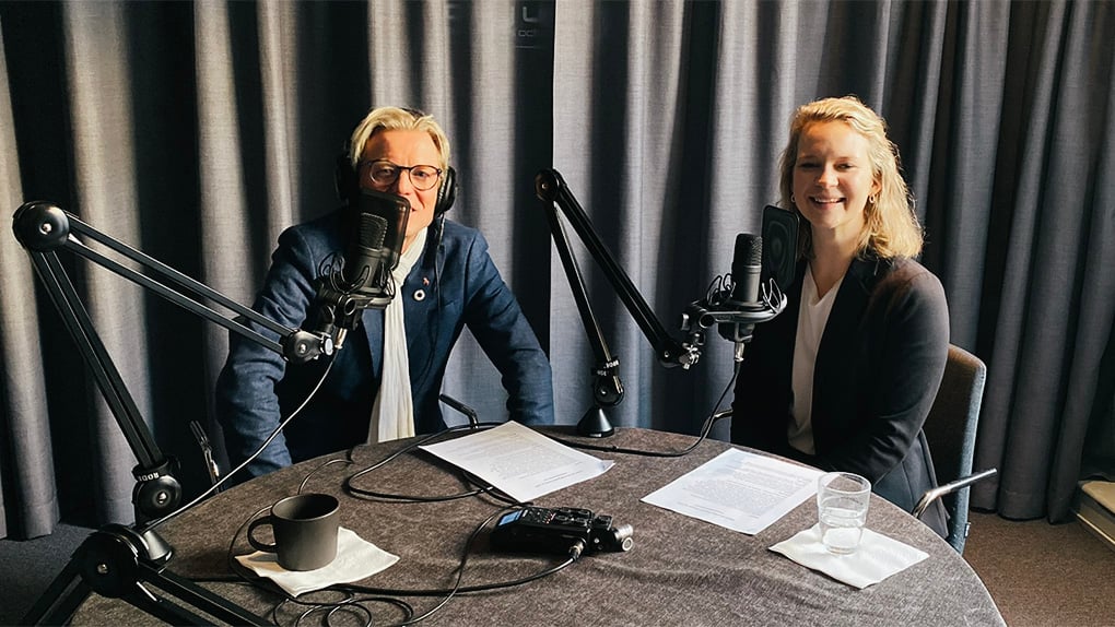 Bengt Mattson och Evelina Dannert