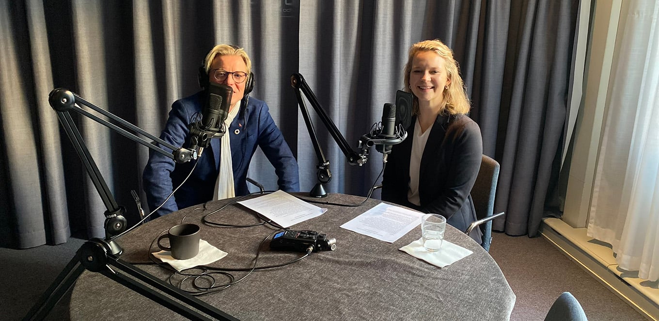 Bengt Mattson och Evelina Dannert