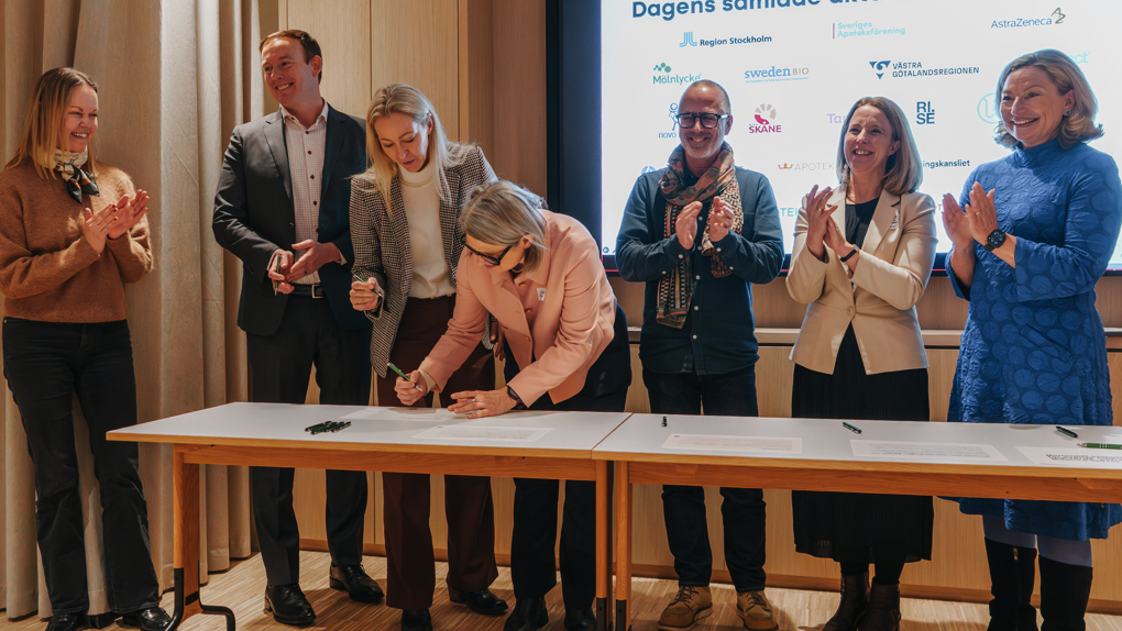 Parterna signerar klimatinitiativet