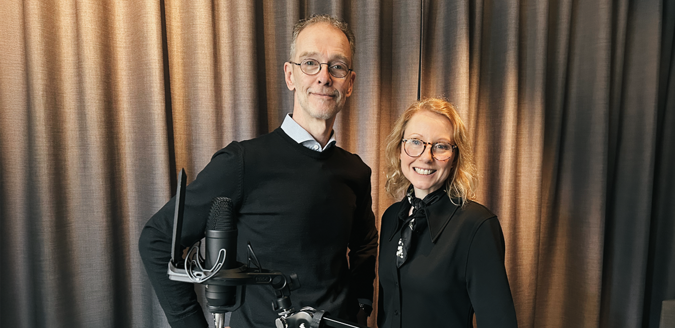 Foto på Peter Asplund och Frida Lundmark