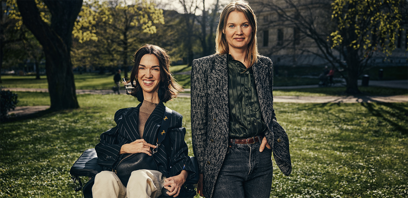 Pernilla Beckers och Emma Frans