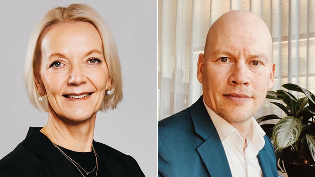Birgitta Wikman Erlandson och Daniel Sandgren