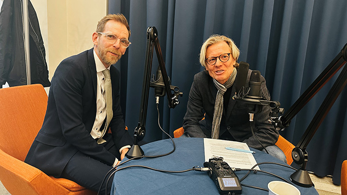 Jakob Forssmed och Bengt Mattson