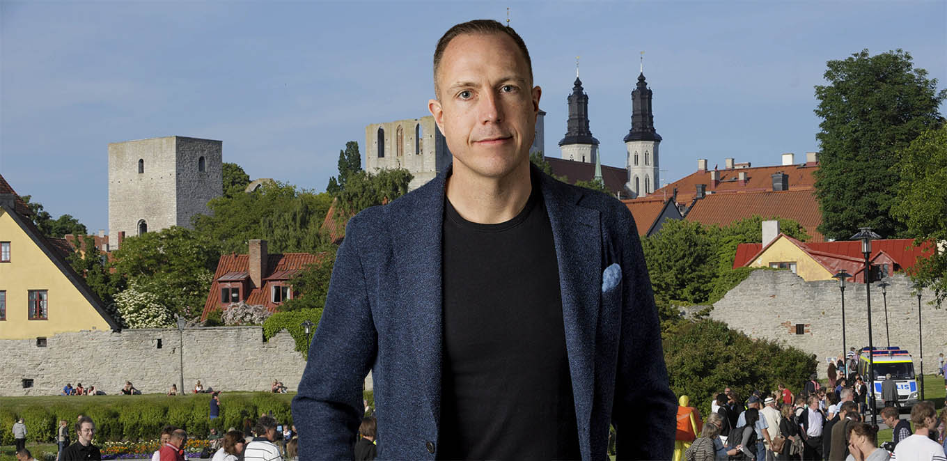 Peter Leander i Almedalen